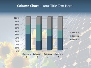 Solar Collector Echnology Electricity PowerPoint Template