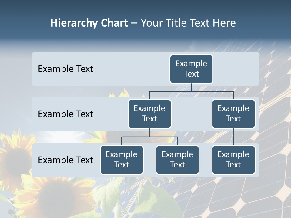 Solar Collector Echnology Electricity PowerPoint Template