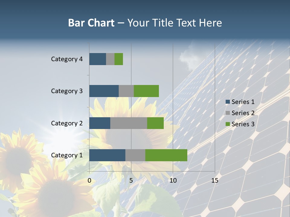 Solar Collector Echnology Electricity PowerPoint Template