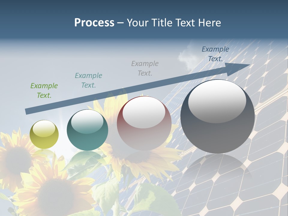 Solar Collector Echnology Electricity PowerPoint Template