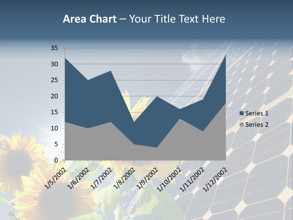 Solar Collector Echnology Electricity PowerPoint Template