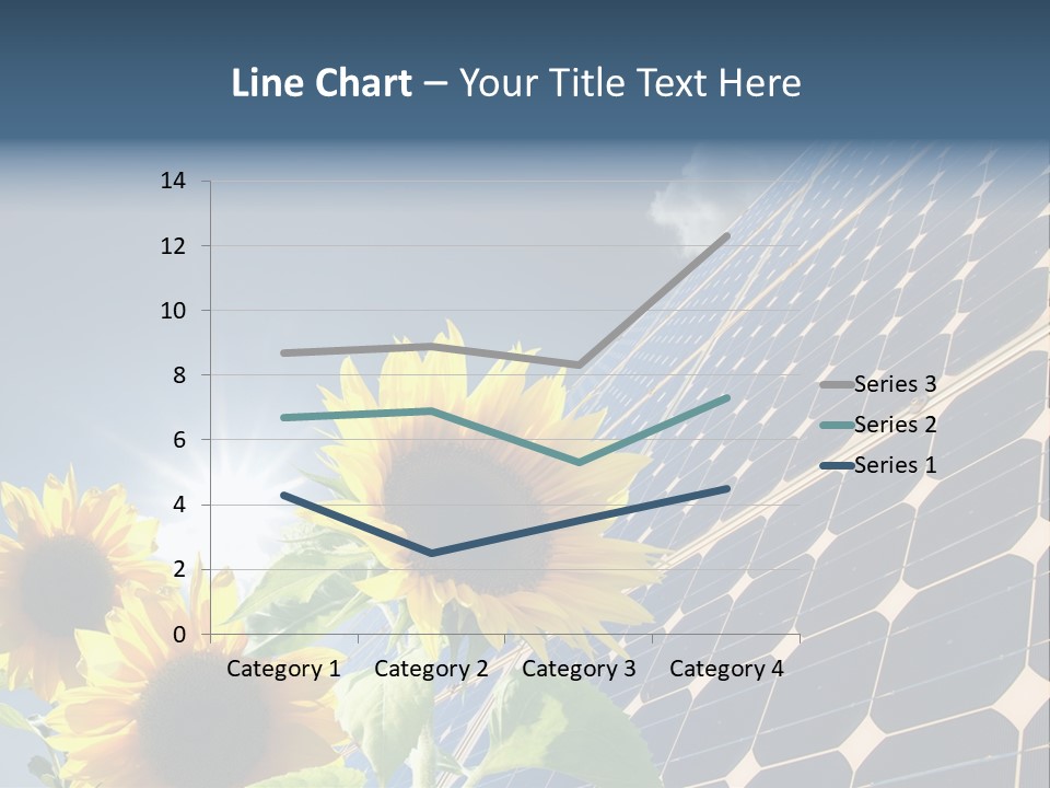 Solar Collector Echnology Electricity PowerPoint Template