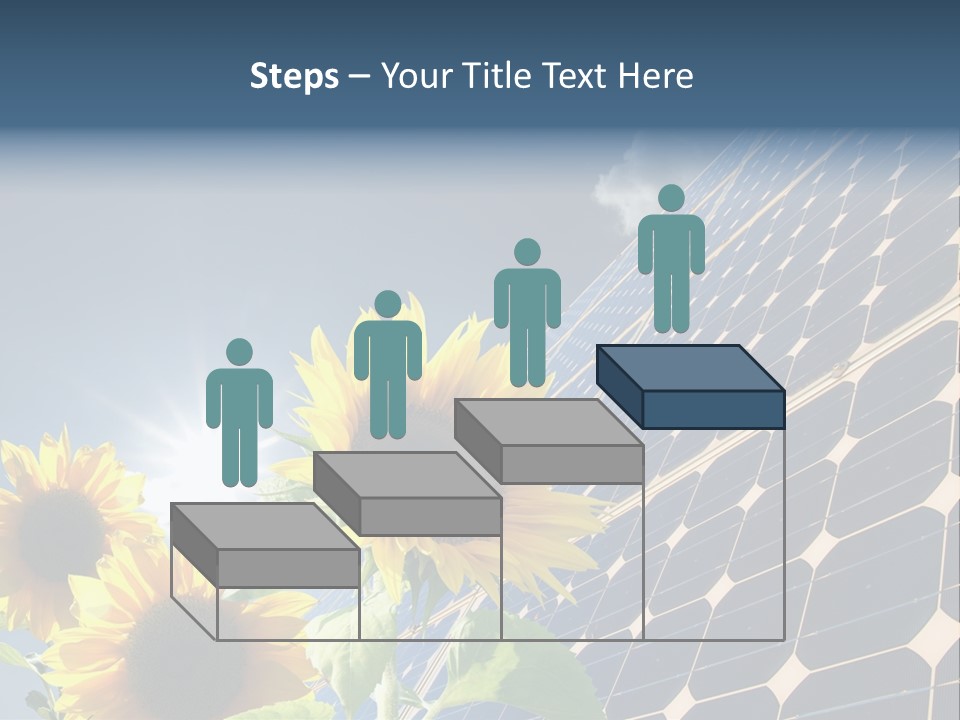 Solar Collector Echnology Electricity PowerPoint Template