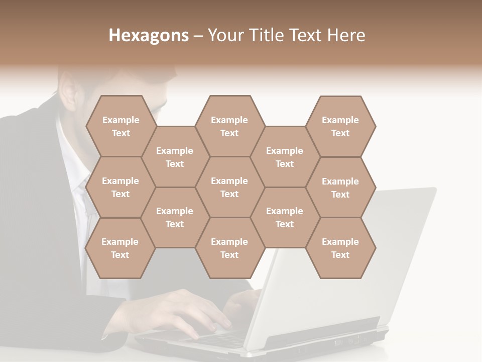 Portable Desk Student PowerPoint Template