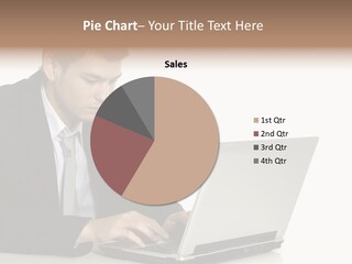 Portable Desk Student PowerPoint Template