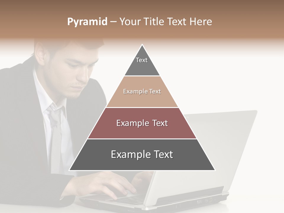 Portable Desk Student PowerPoint Template