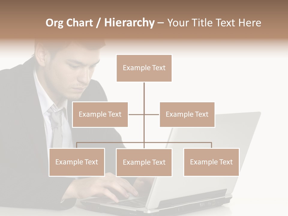 Portable Desk Student PowerPoint Template