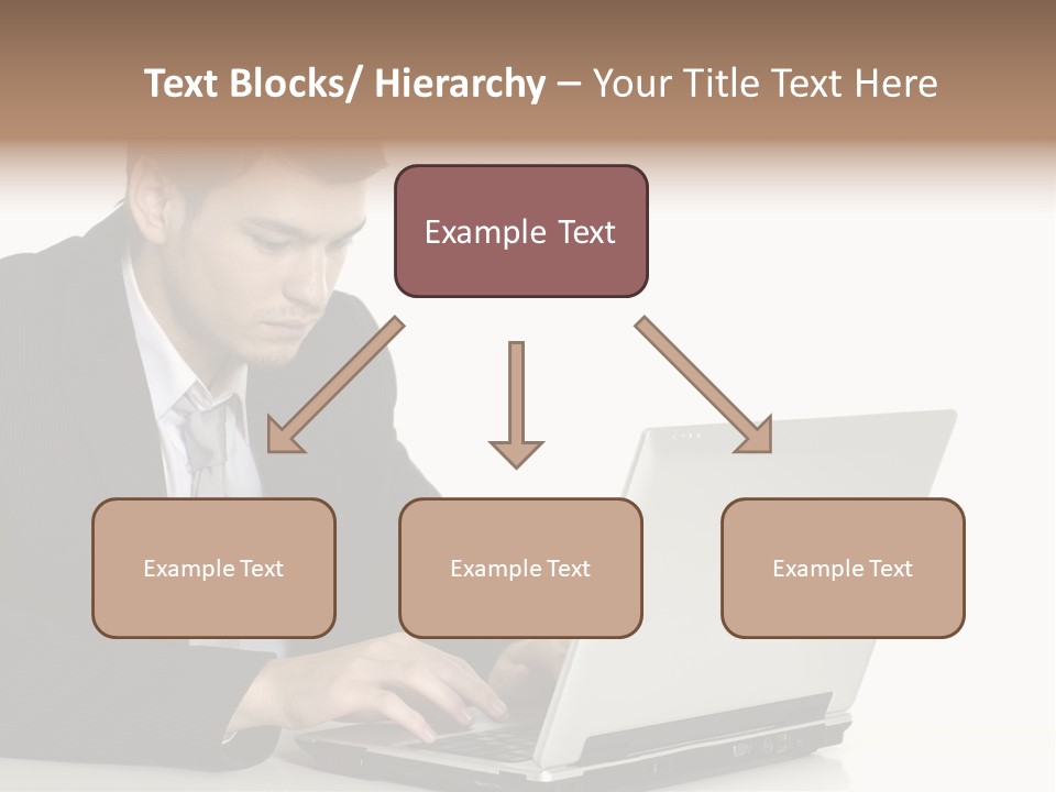 Portable Desk Student PowerPoint Template