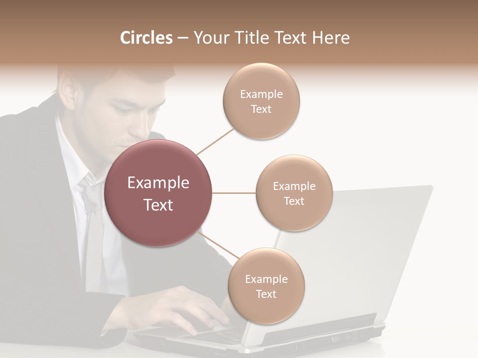 Portable Desk Student PowerPoint Template