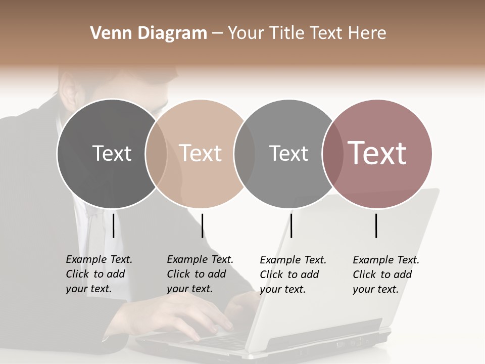 Portable Desk Student PowerPoint Template