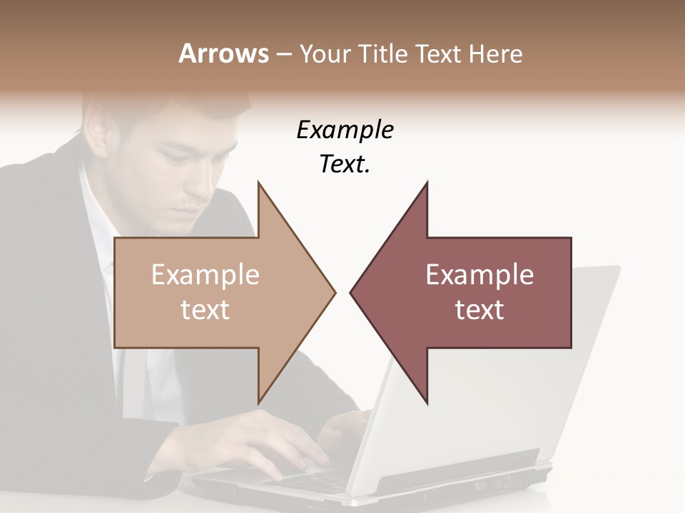 Portable Desk Student PowerPoint Template