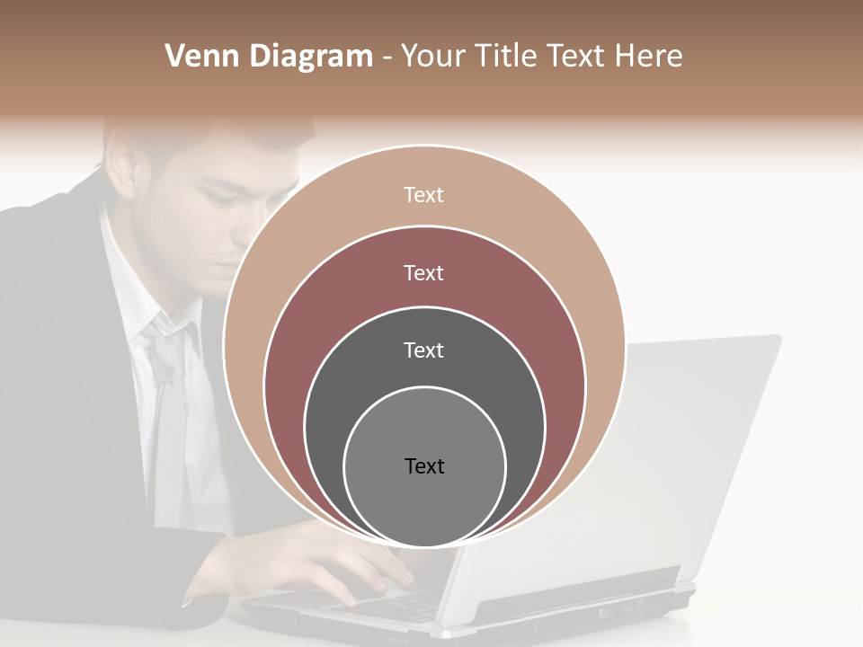 Portable Desk Student PowerPoint Template