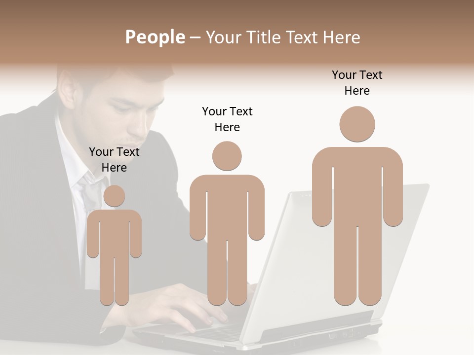 Portable Desk Student PowerPoint Template