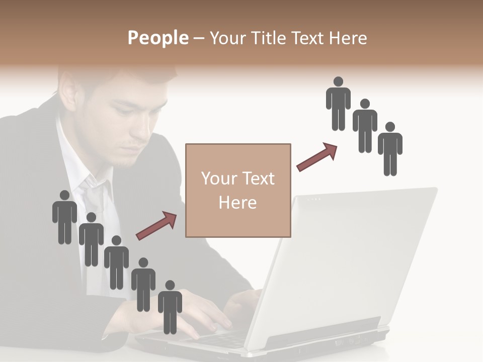 Portable Desk Student PowerPoint Template