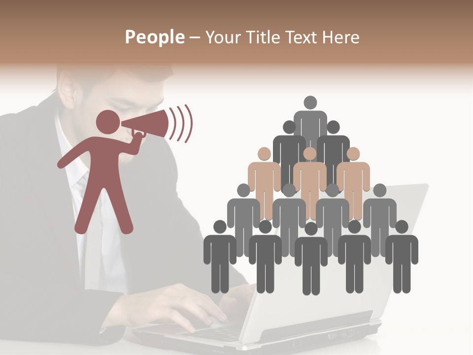 Portable Desk Student PowerPoint Template