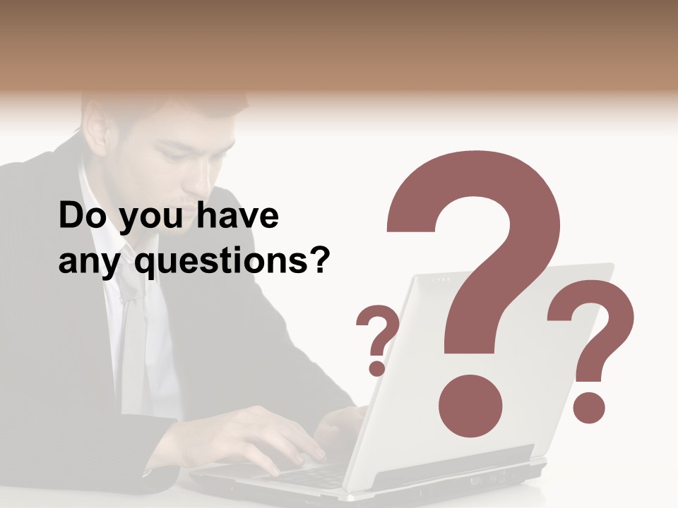 Portable Desk Student PowerPoint Template