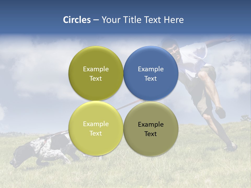 Masculine Fun Clear PowerPoint Template