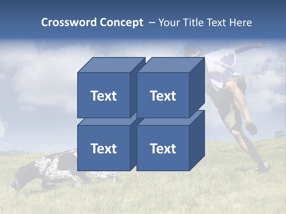 Masculine Fun Clear PowerPoint Template
