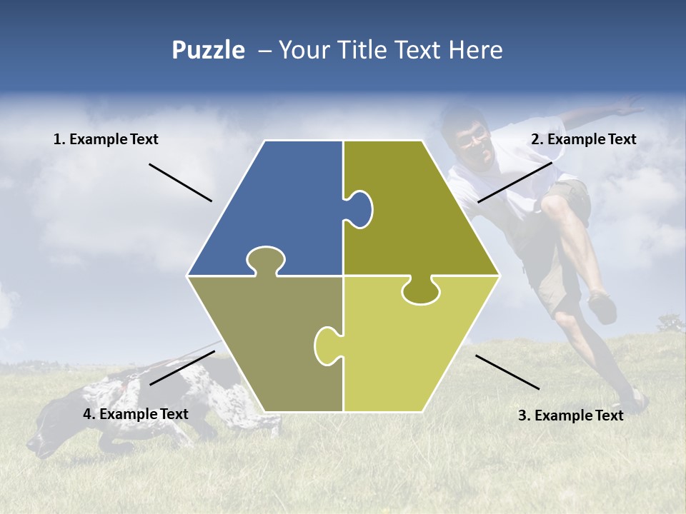 Masculine Fun Clear PowerPoint Template