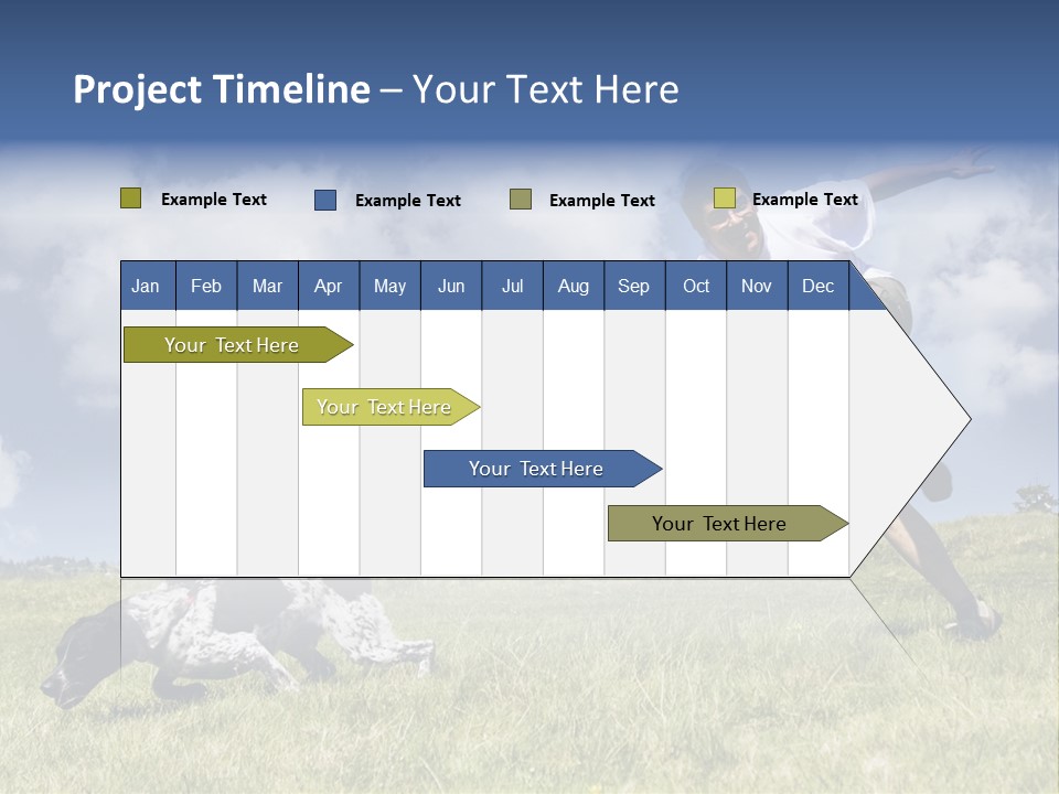 Masculine Fun Clear PowerPoint Template