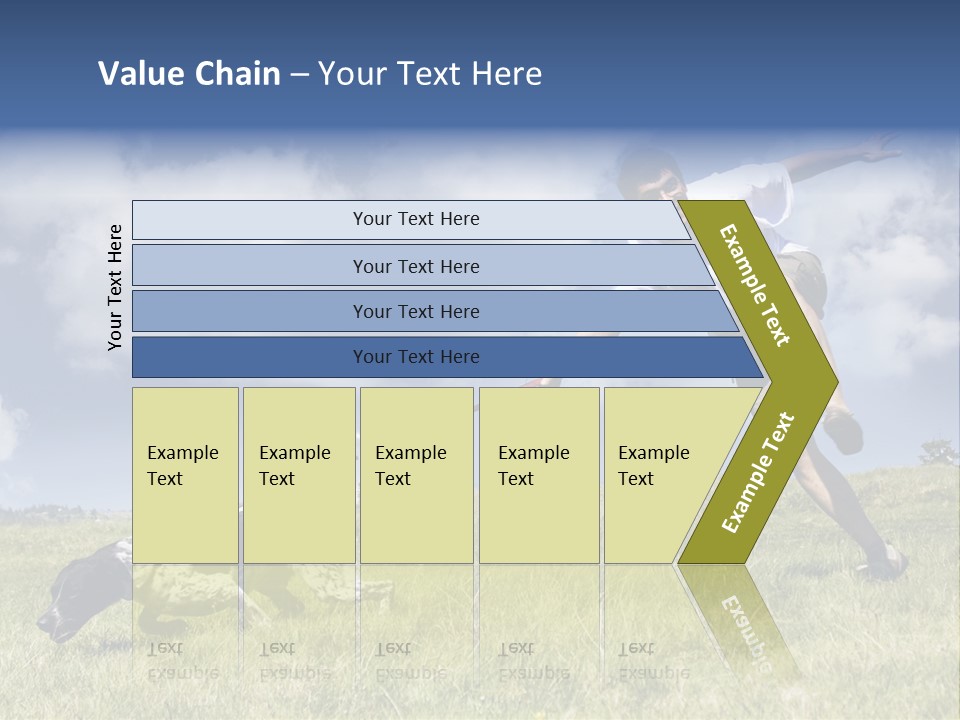 Masculine Fun Clear PowerPoint Template