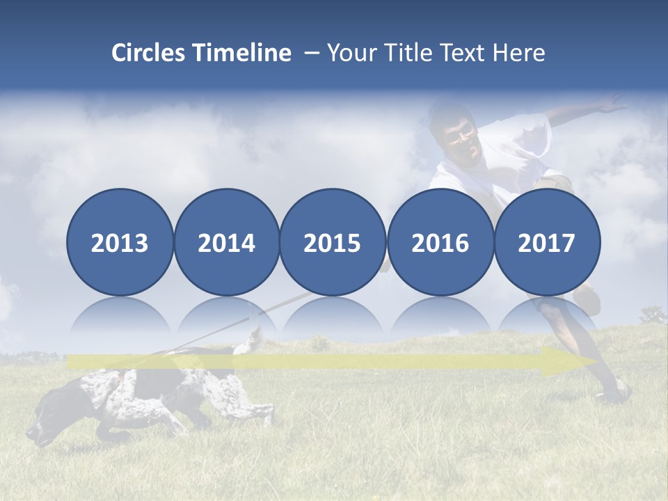 Masculine Fun Clear PowerPoint Template