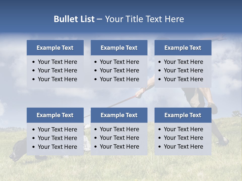 Masculine Fun Clear PowerPoint Template