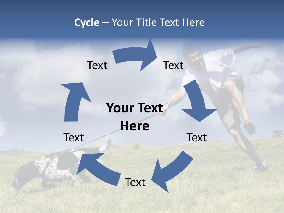 Masculine Fun Clear PowerPoint Template