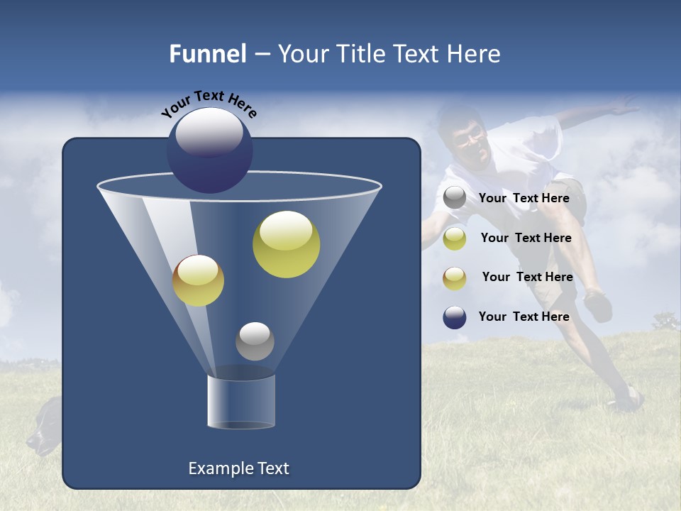 Masculine Fun Clear PowerPoint Template