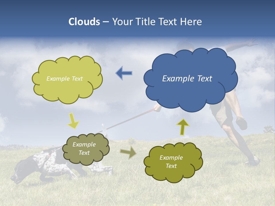 Masculine Fun Clear PowerPoint Template