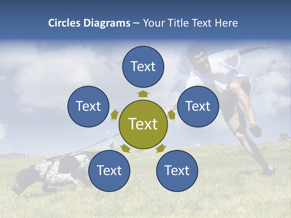 Masculine Fun Clear PowerPoint Template