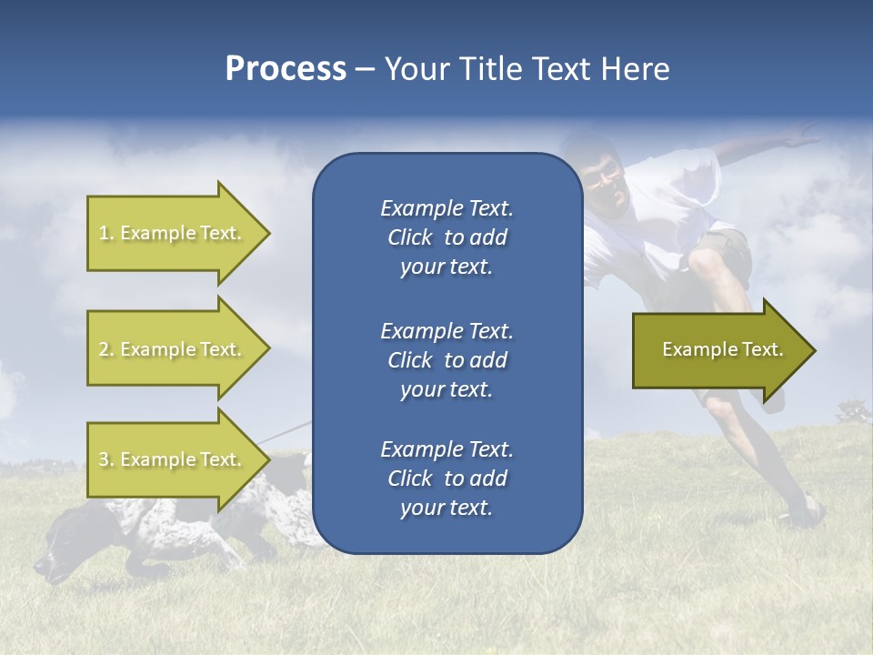Masculine Fun Clear PowerPoint Template