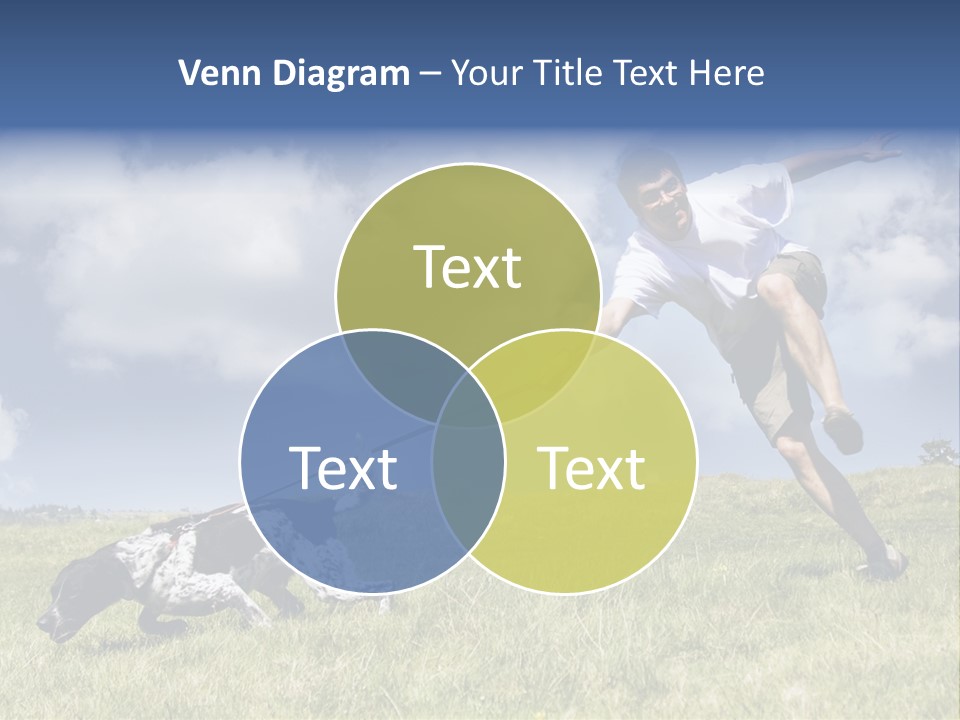 Masculine Fun Clear PowerPoint Template