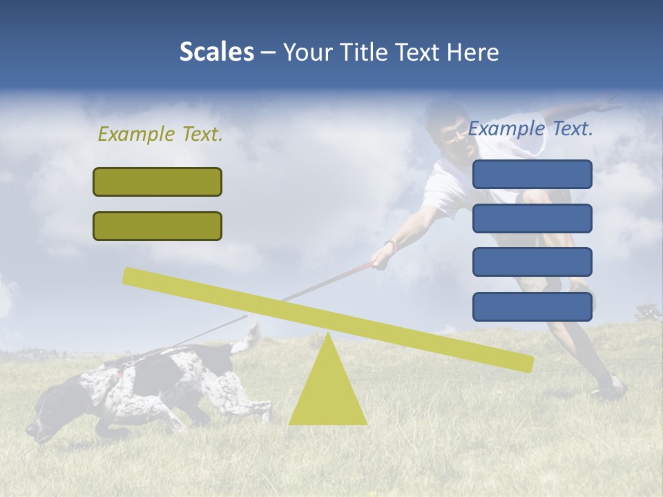 Masculine Fun Clear PowerPoint Template