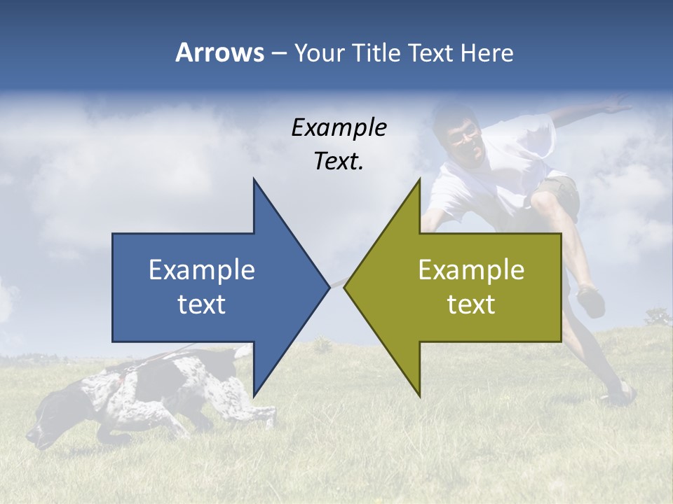 Masculine Fun Clear PowerPoint Template