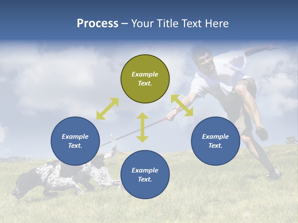 Masculine Fun Clear PowerPoint Template