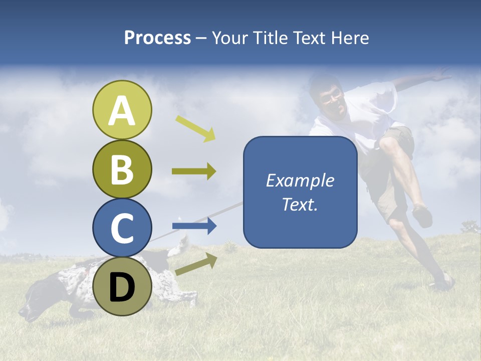 Masculine Fun Clear PowerPoint Template