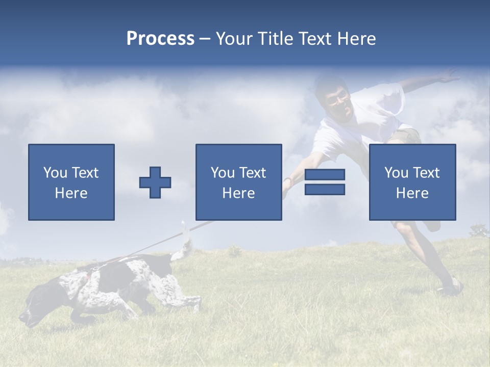 Masculine Fun Clear PowerPoint Template