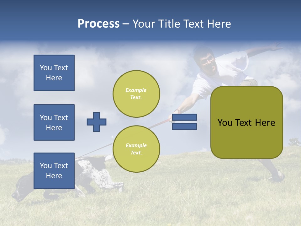 Masculine Fun Clear PowerPoint Template