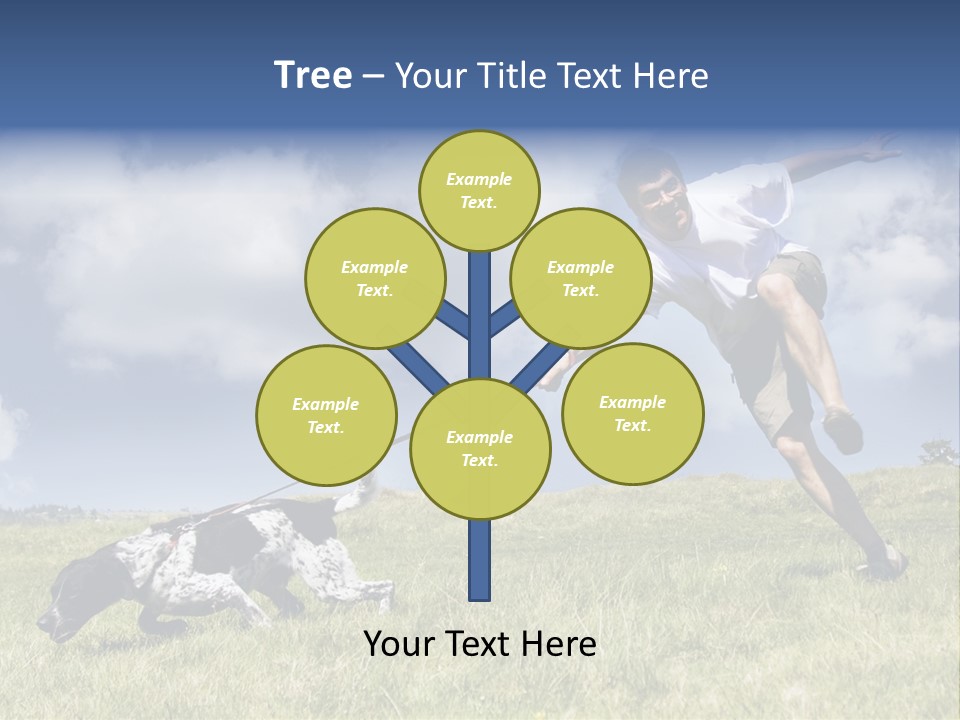 Masculine Fun Clear PowerPoint Template