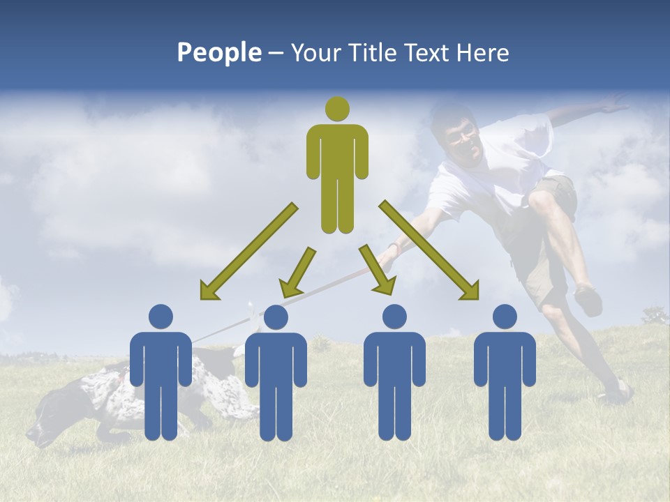 Masculine Fun Clear PowerPoint Template