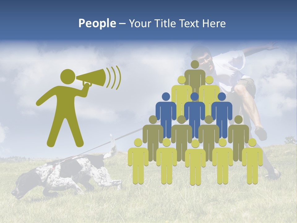 Masculine Fun Clear PowerPoint Template