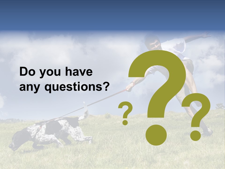 Masculine Fun Clear PowerPoint Template