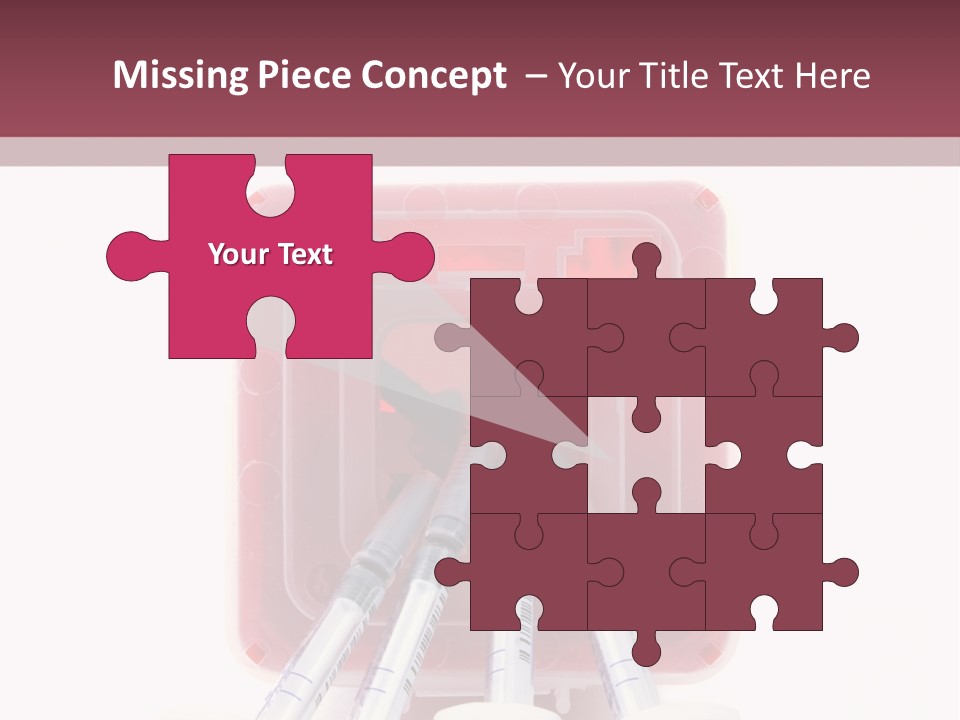 A Group Of Toothbrushes In A Plastic Case PowerPoint Template