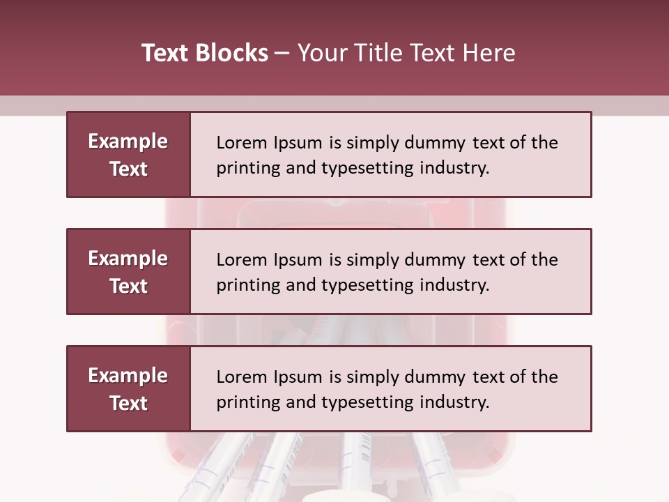 A Group Of Toothbrushes In A Plastic Case PowerPoint Template
