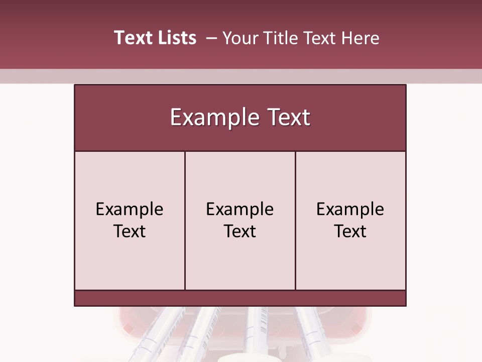 A Group Of Toothbrushes In A Plastic Case PowerPoint Template