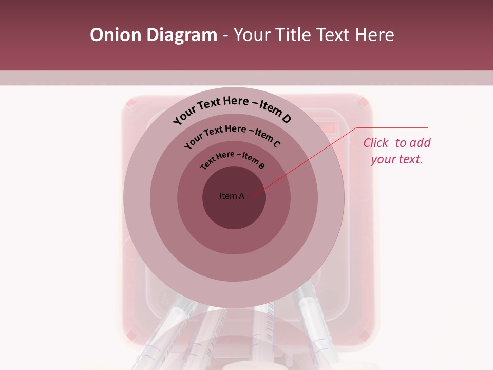 A Group Of Toothbrushes In A Plastic Case PowerPoint Template