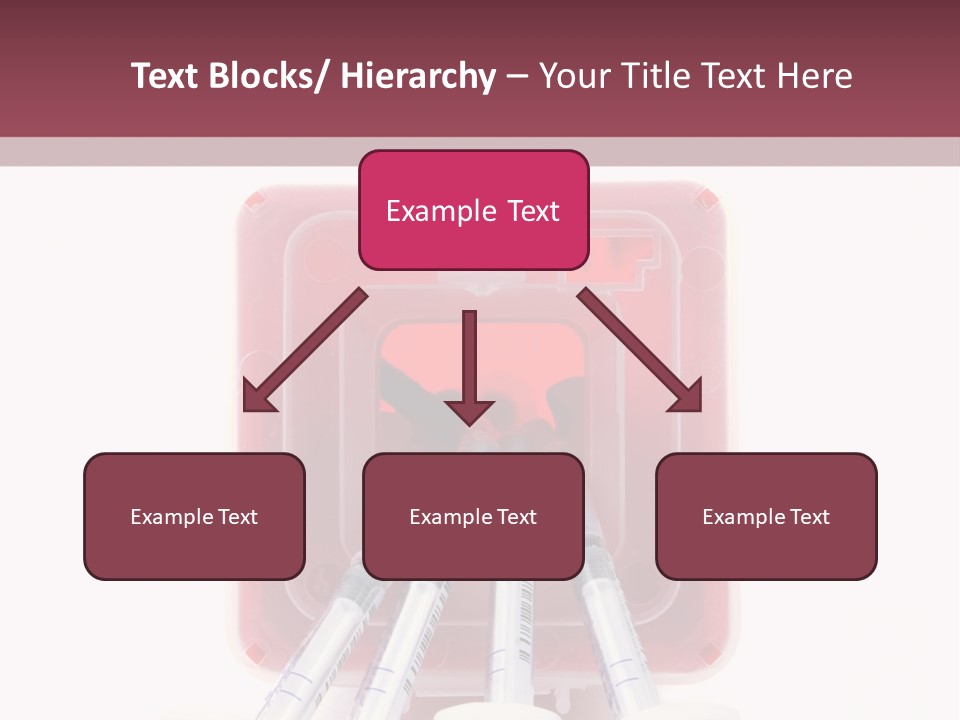 A Group Of Toothbrushes In A Plastic Case PowerPoint Template