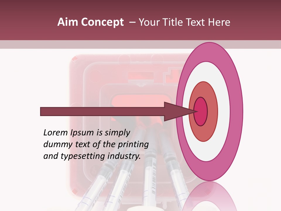 A Group Of Toothbrushes In A Plastic Case PowerPoint Template