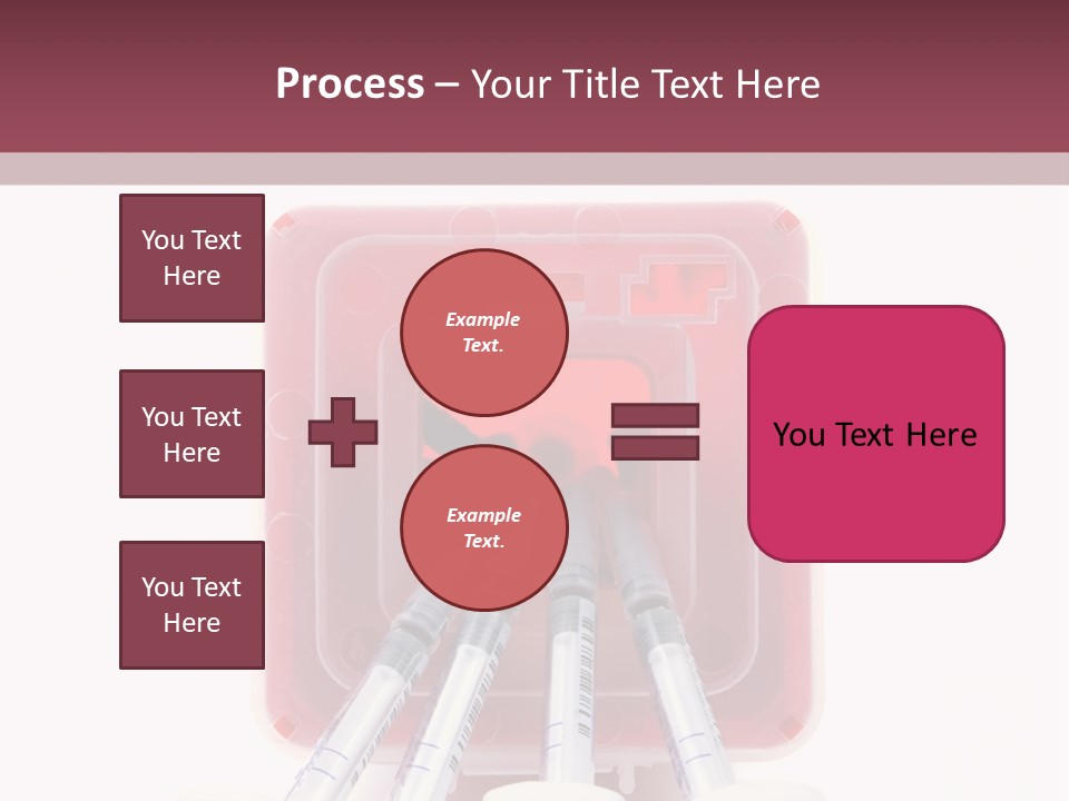 A Group Of Toothbrushes In A Plastic Case PowerPoint Template